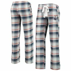 Outlet π Women's Concepts Sport Navy/Orange Edmonton Oilers Accolade Flannel Pants π