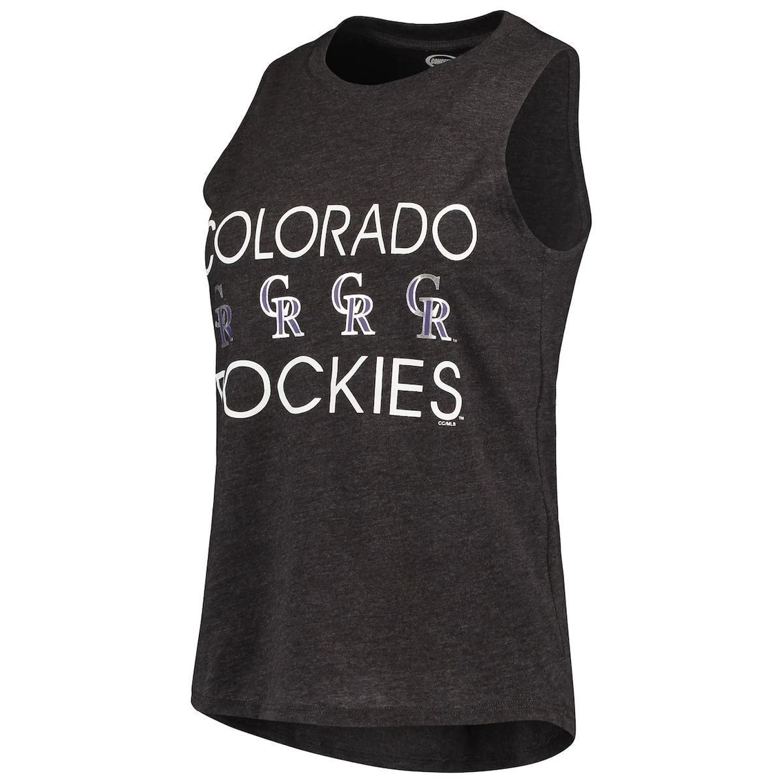 Promo π Women's Concepts Sport Purple/Black Colorado Rockies Meter Muscle Tank Top & Pants Sleep Set π₯ - Image 3