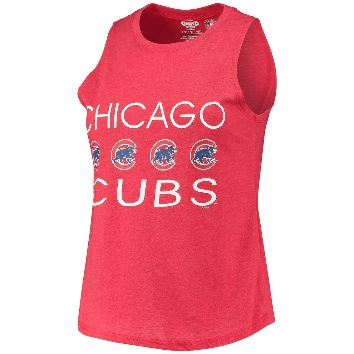 Flash Sale π Women's Concepts Sport Royal/Red Chicago Cubs Meter Muscle Tank Top & Pants Sleep Set π - Image 3
