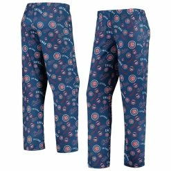 Best Pirce π₯ FOCO π© Women's Royal Chicago Cubs Retro Print Sleep Pants β¨