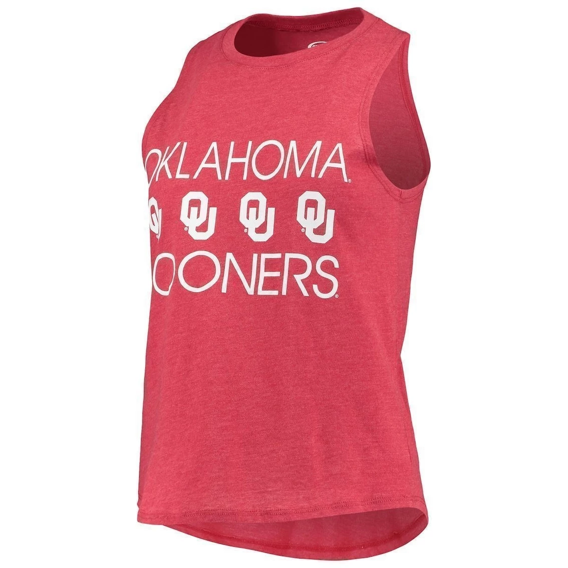 Best Pirce π Women's Concepts Sport Crimson/Charcoal Oklahoma Sooners Team Tank Top & Pants Sleep Set π₯° - Image 3