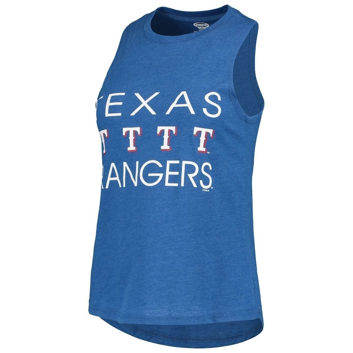 Deals π― Women's Concepts Sport Red/Royal Texas Rangers Meter Muscle Tank Top & Pants Sleep Set π - Image 3