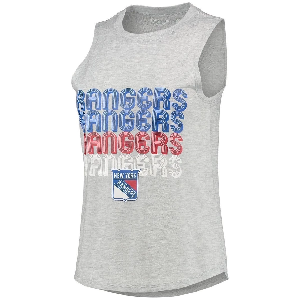 Top 10 π― Women's Concepts Sport Heathered Gray/Black New York Rangers Profound Tank Top & Leggings Sleep Set β - Image 3