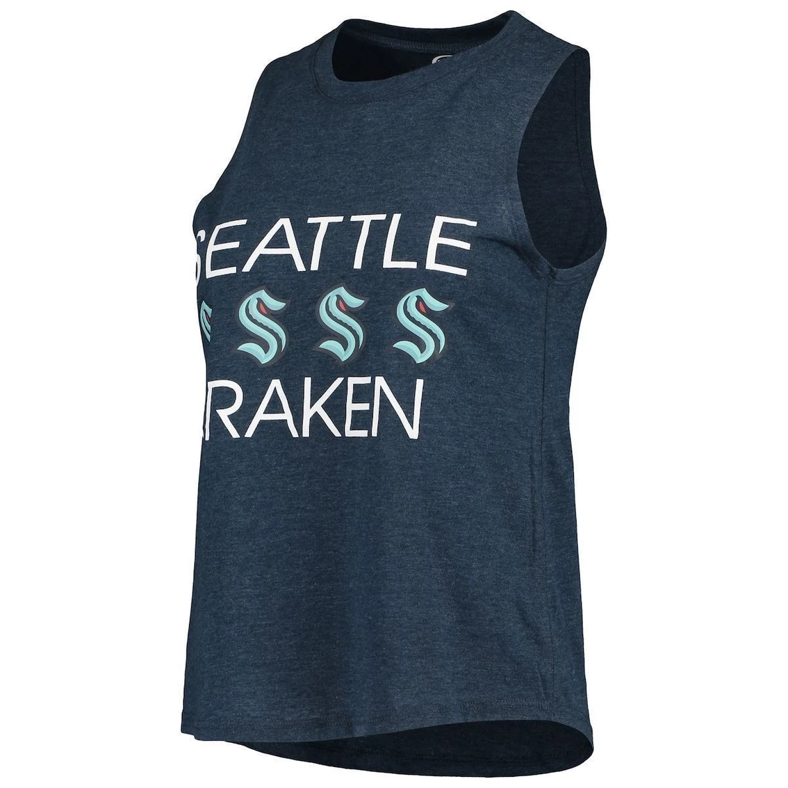 Best Pirce π Women's Concepts Sport Deep Sea Blue/Gray Seattle Kraken Meter Tank Top & Pants Sleep Set β - Image 3