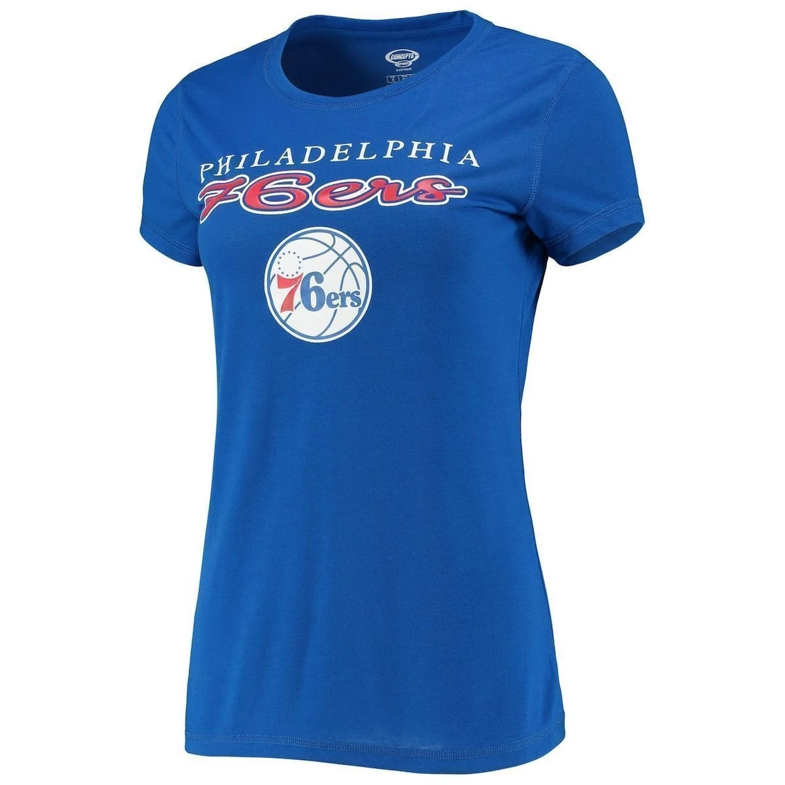 Best Pirce βοΈ Women's Concepts Sport Royal/Red Philadelphia 76ers Lodge T-Shirt And Pants Sleep Set π - Image 3