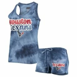 Cheap π Women's Concepts Sport Navy Houston Texans Billboard Tank Top & Shorts Set π