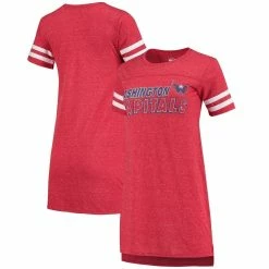 Flash Sale 🔔 Women's Concepts Sport Red Washington Capitals Satellite Nightshirt ✔️