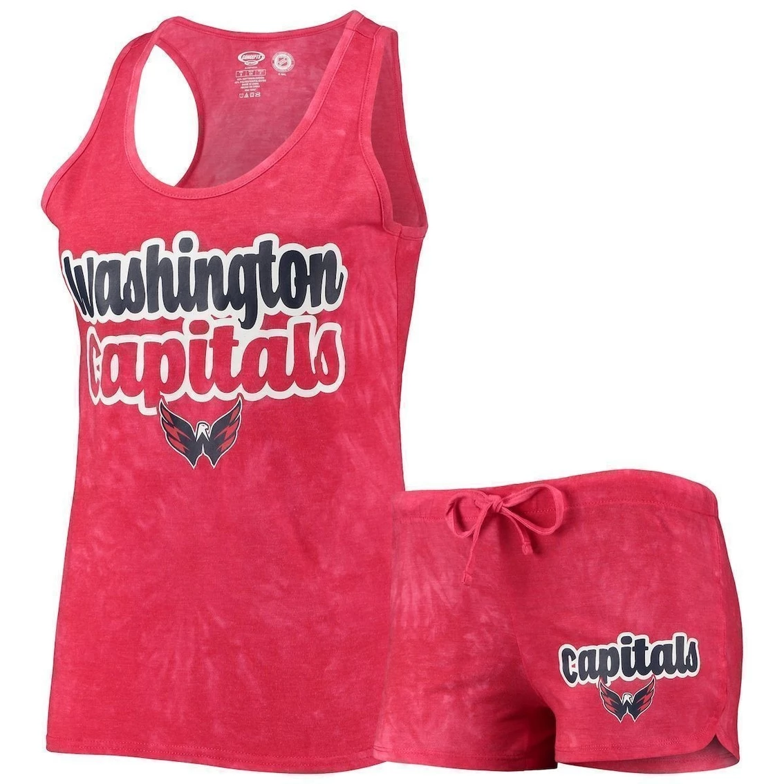 Wholesale π Women's Concepts Sport Red Washington Capitals Billboard Racerback Tank Top & Shorts Set π₯ - Image 2