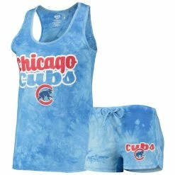Best reviews of 🎉 Women's Concepts Sport Royal Chicago Cubs Billboard Racerback Tank Top & Shorts Set 🌟