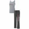 Best deal 🔔 Women's Concepts Sport Heathered Gray/Heathered Charcoal Miami Heat Plus Size Tank Top & Pants Sleep Set 🥰