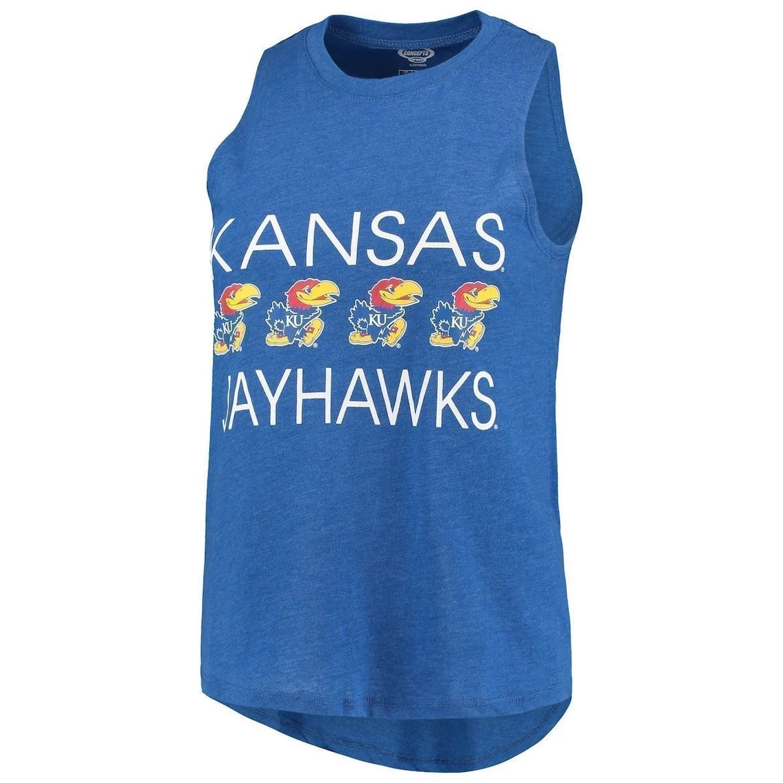 Best Pirce π Women's Concepts Sport Royal/Red Kansas Jayhawks Team Tank Top & Pants Sleep Set β - Image 3