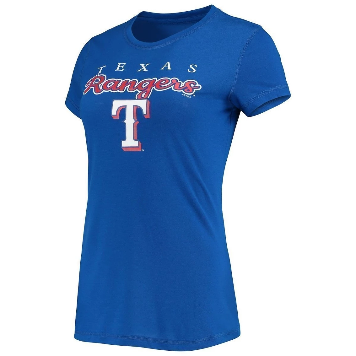 Brand new π Women's Concepts Sport Royal/Red Texas Rangers Lodge T-Shirt & Pants Sleep Set π - Image 3