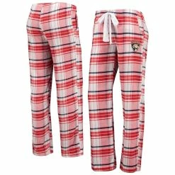 Promo π Women's Concepts Sport Red/Navy Florida Panthers Accolade Flannel Pants π