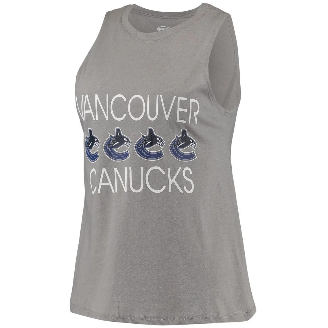 Brand new π Women's Concepts Sport Gray/Navy Vancouver Canucks Meter Tank Top & Pants Sleep Set π - Image 3