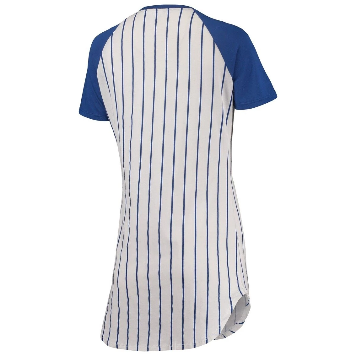Brand new π Women's Concepts Sport White New York Mets Vigor Pinstripe Nightshirt π₯ - Image 4