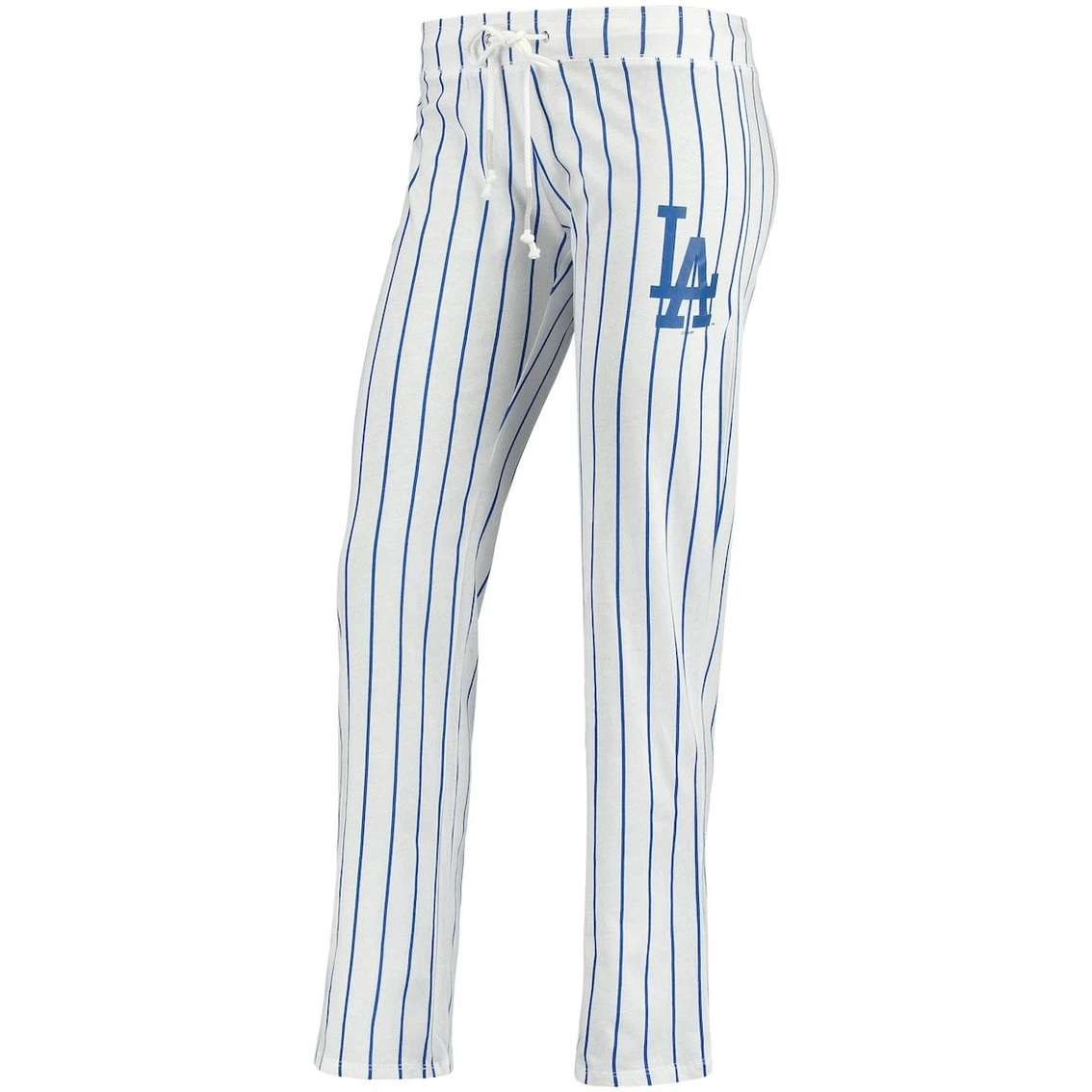 Best Pirce π Women's Concepts Sport White Los Angeles Dodgers Vigor Pinstripe Sleep Pant π