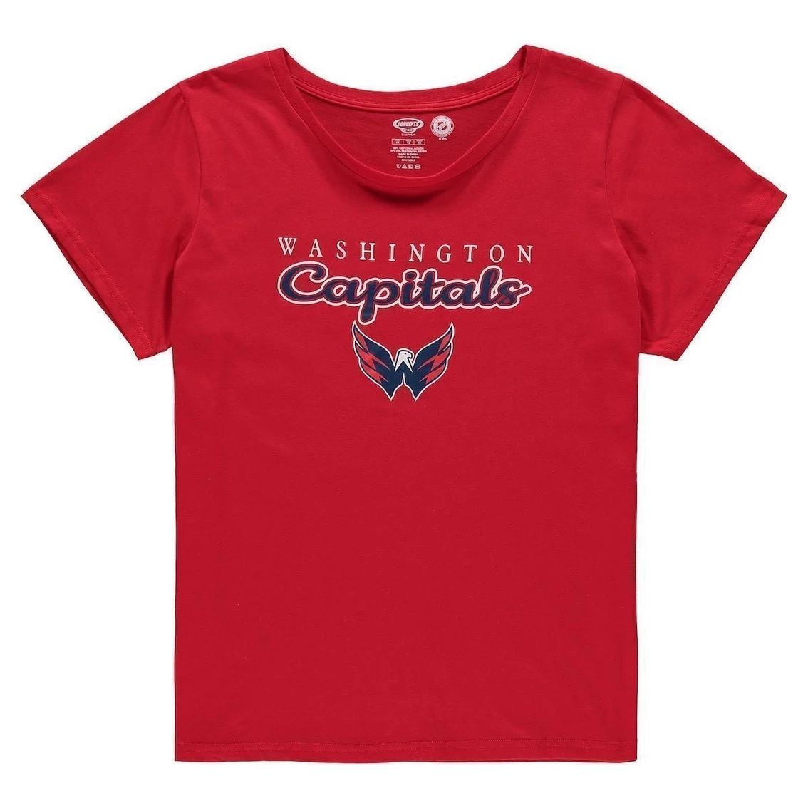 Best Pirce β¨ Women's Concepts Sport Red Washington Capitals Plus Size Lodge T-Shirt & Pants Sleep Set β¨ - Image 3