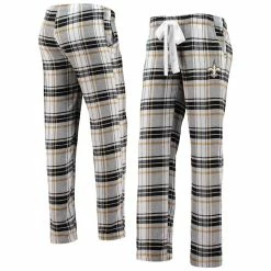 New ✔️ Women's Concepts Sport Black/Gold New Orleans Saints Accolade Flannel Pants ✔️