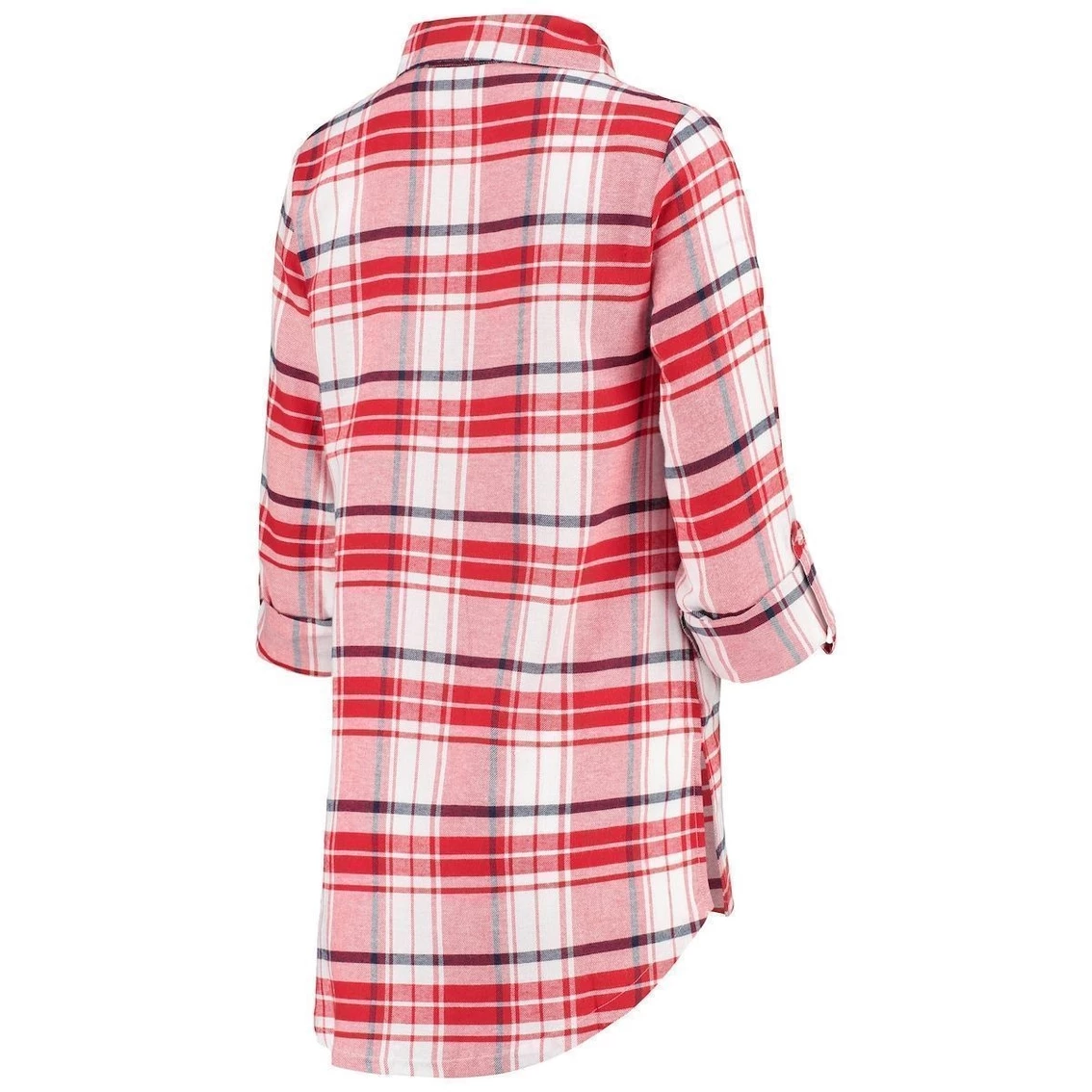 Coupon π Women's Concepts Sport Red/Navy Washington Nationals Accolade Flannel Nightshirt π - Image 4