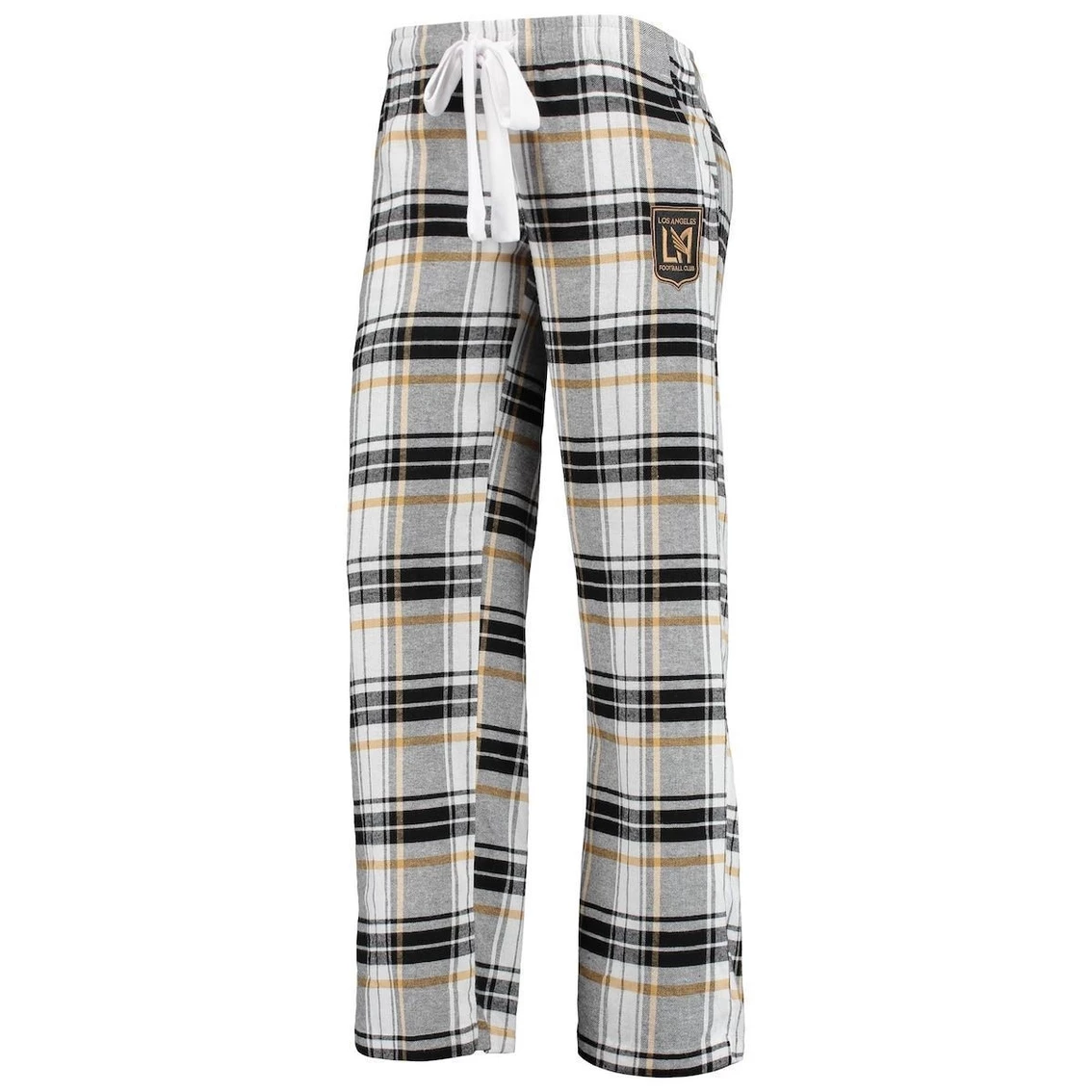 Hot Sale β€οΈ Women's Concepts Sport Black/Gold LAFC Accolade Flannel Pants π - Image 3