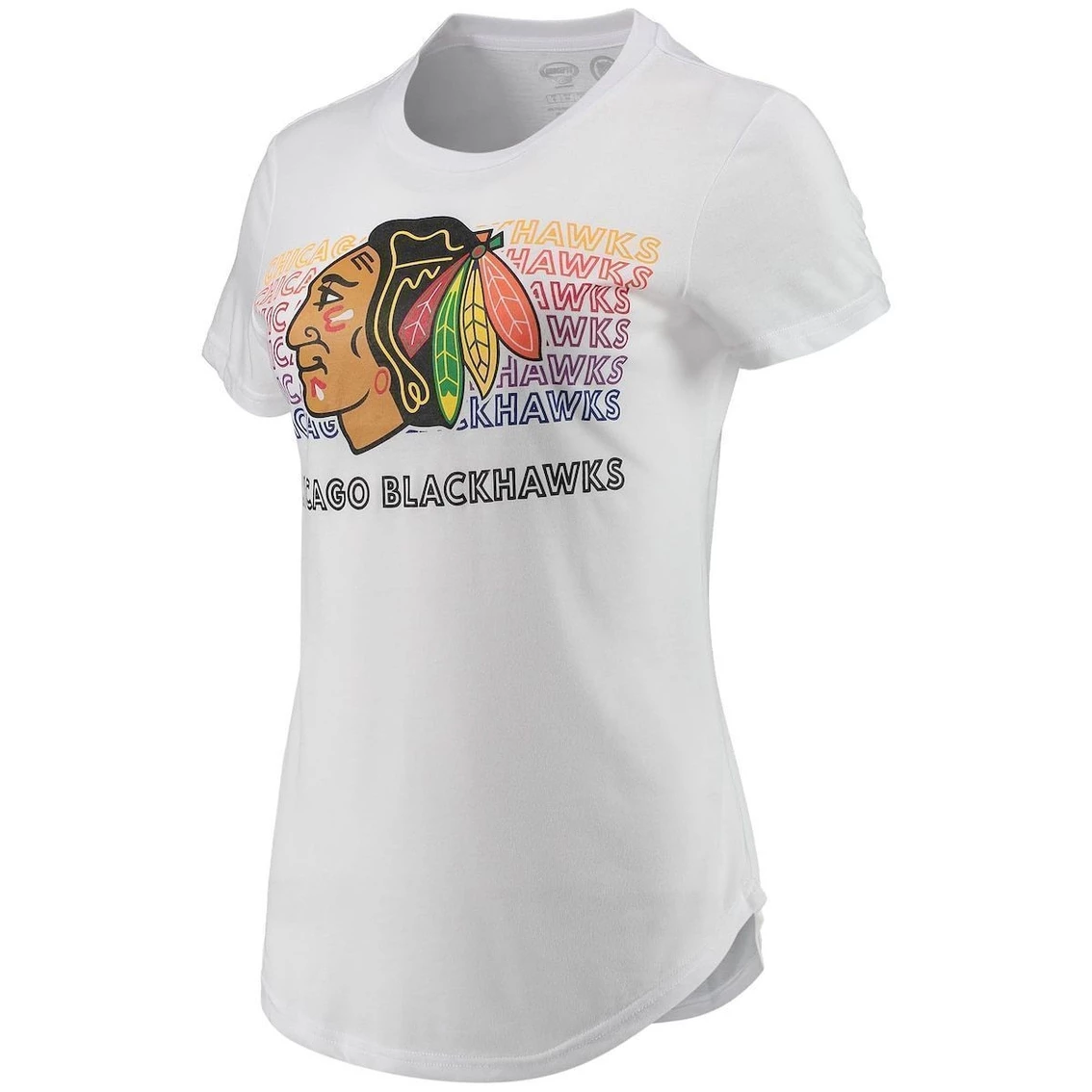 Wholesale β Women's Concepts Sport White/Charcoal Chicago Blackhawks Sonata T-Shirt & Leggings Set π₯° - Image 3