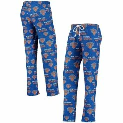 Promo β Women's Concepts Sport Blue New York Knicks Zest Allover Print Sleep Pants π―
