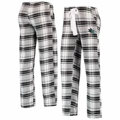 Best deal 🧨 Women's Concepts Sport Black/Gray San Jose Sharks Accolade Flannel Pants 👍