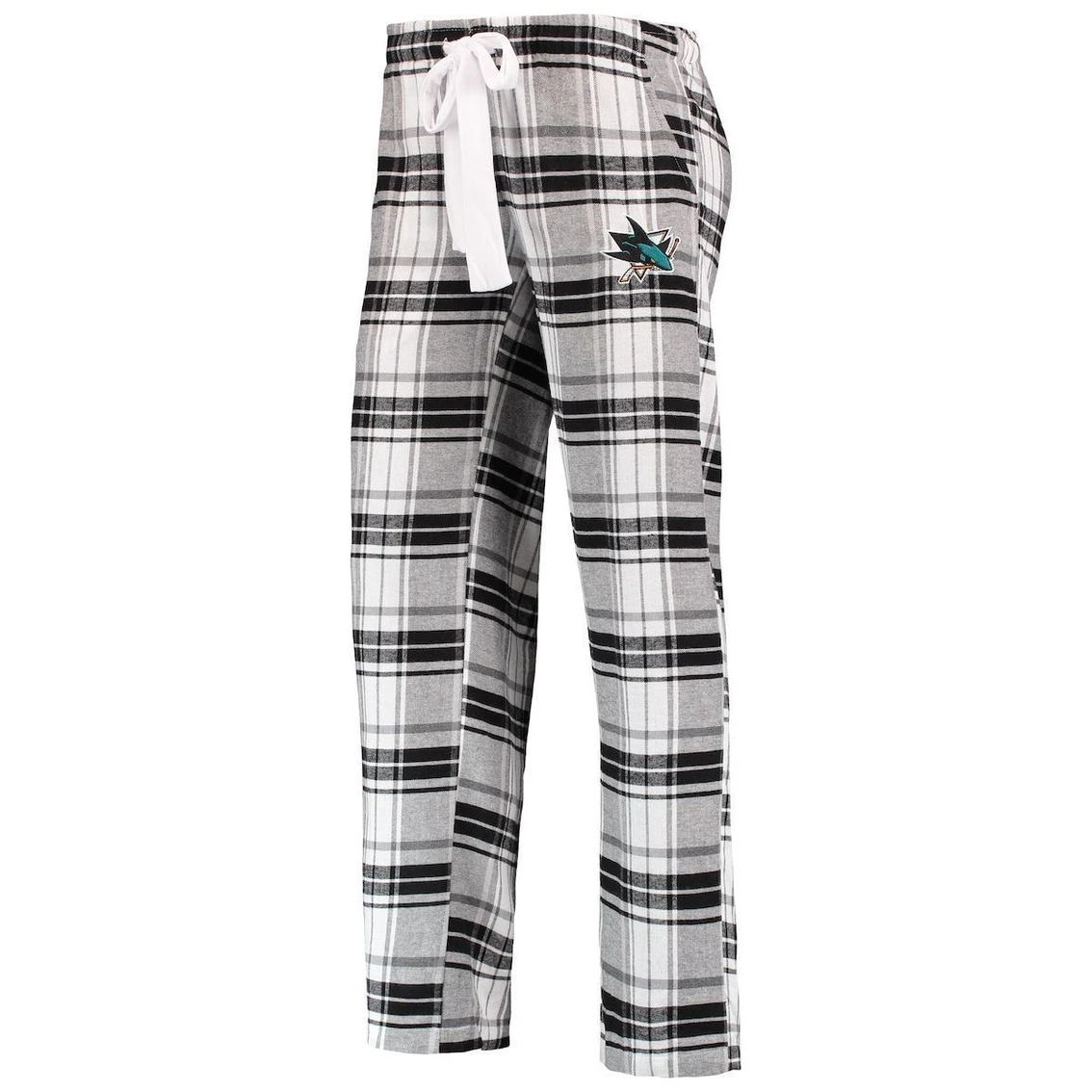 Best deal 𧨠Women's Concepts Sport Black/Gray San Jose Sharks Accolade Flannel Pants π - Image 3