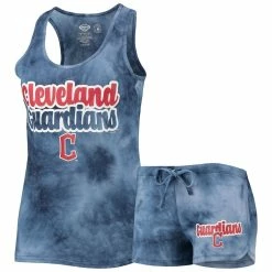 Brand new βοΈ Women's Concepts Sport Navy Cleveland Guardians Billboard Racerback Tank Top & Shorts Set π
