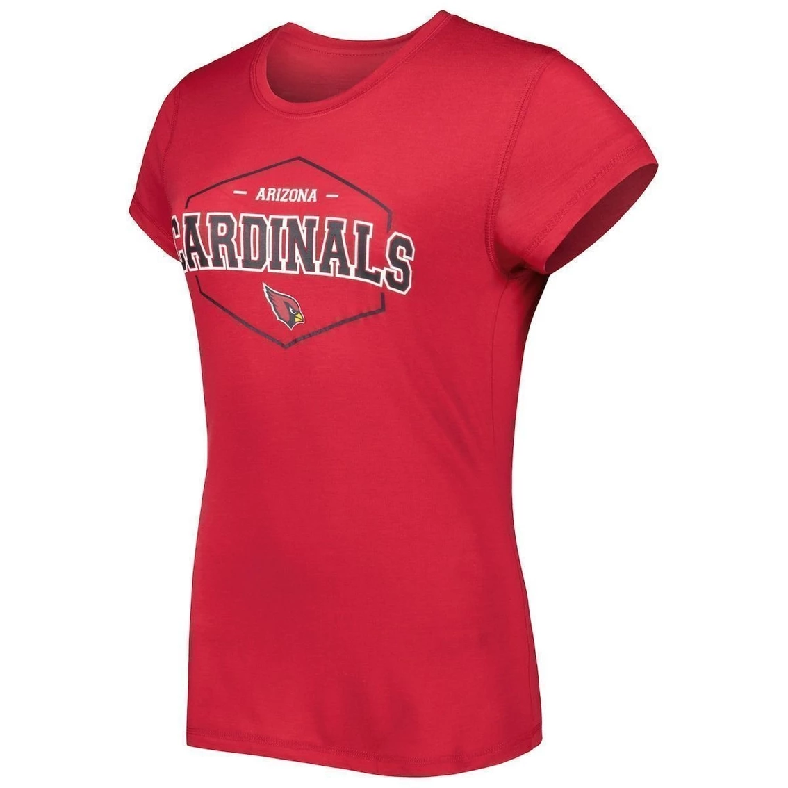 Best reviews of π Women's Concepts Sport Cardinal/Black Arizona Cardinals Badge T-Shirt & Pants Sleep Set π - Image 3