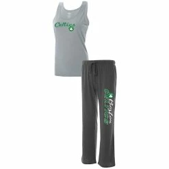 Top 10 ✨ Women's Concepts Sport Heathered Gray/Heathered Charcoal Boston Celtics Plus Size Tank Top & Pants Sleep Set ✔️