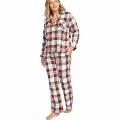 Budget 👏 Old Navy Printed Flannel Pajama Set 👍
