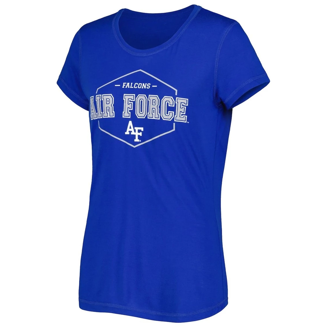 Deals π Women's Concepts Sport Royal/Black Air Force Falcons Badge T-Shirt & Flannel Pants Sleep Set π - Image 3