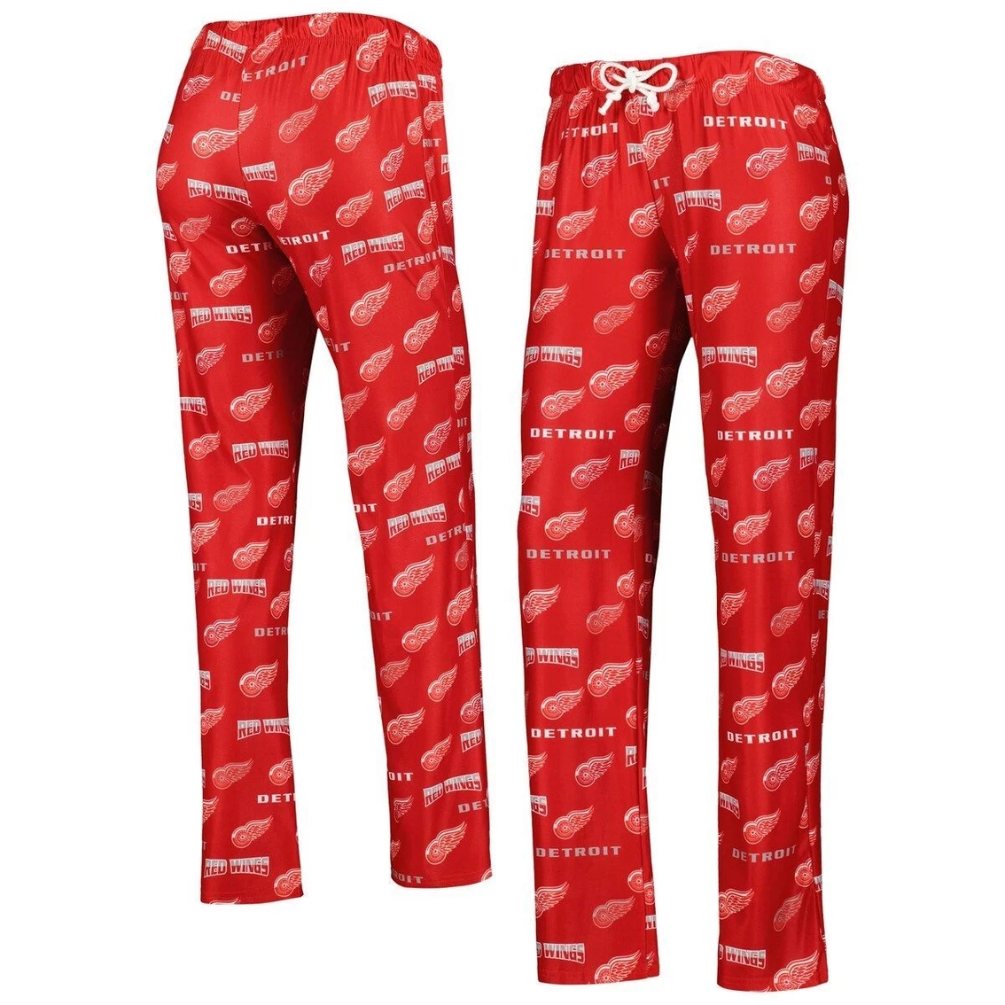 Outlet π Women's Concepts Sport Red Detroit Red Wings Breakthrough Allover Logo Sleep Pants π