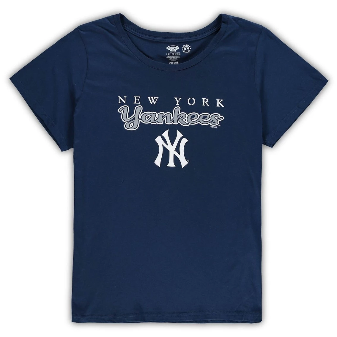 Brand new β Women's Concepts Sport Navy/Gray New York Yankees Plus Size T-Shirt & Flannel Pants Sleep Set π - Image 3