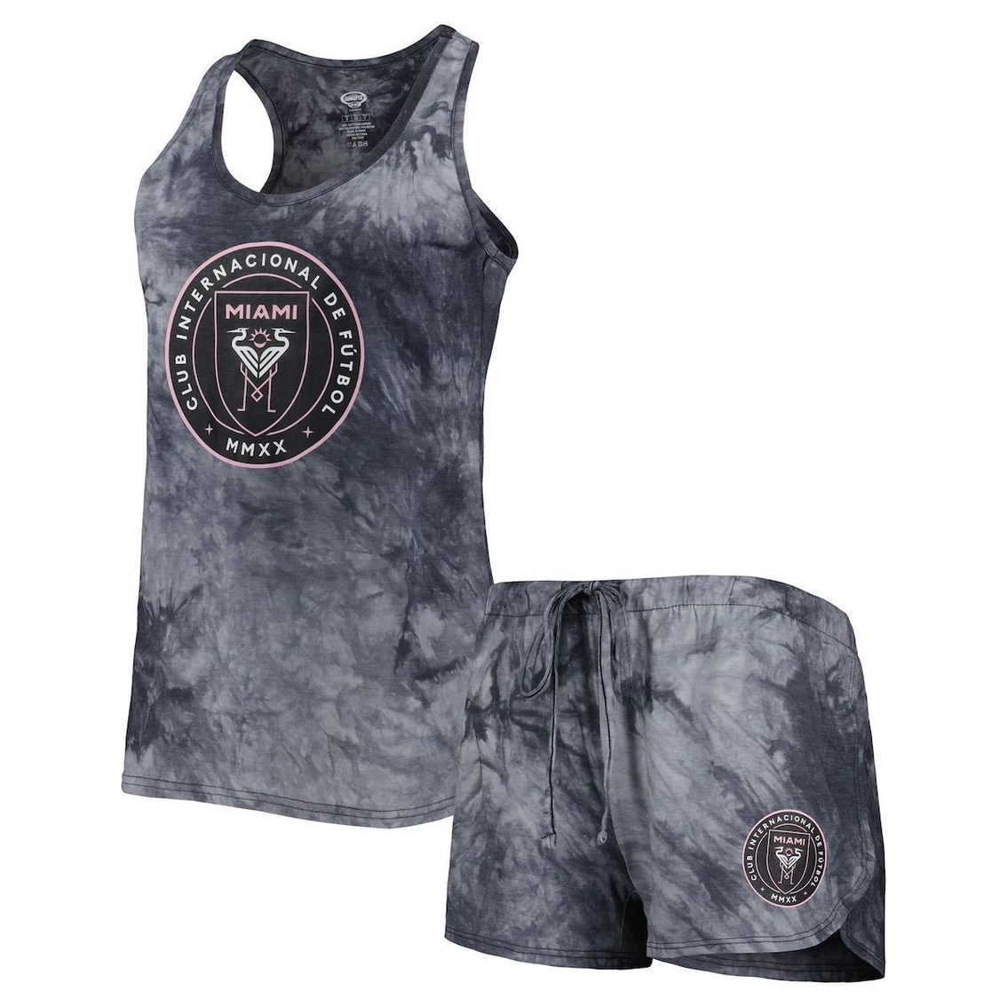 Deals π Women's Concepts Sport Charcoal Inter Miami CF Billboard Tank Top & Shorts Sleep Set β