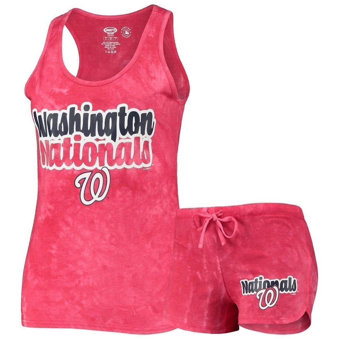 Promo π Women's Concepts Sport Red Washington Nationals Billboard Racerback Tank Top & Shorts Set π―