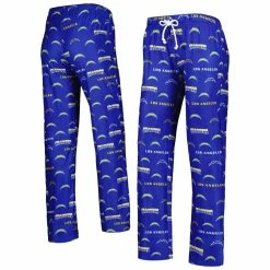 Budget 💯 Women's Concepts Sport Powder Blue Los Angeles Chargers Breakthrough Knit Pants 🧨