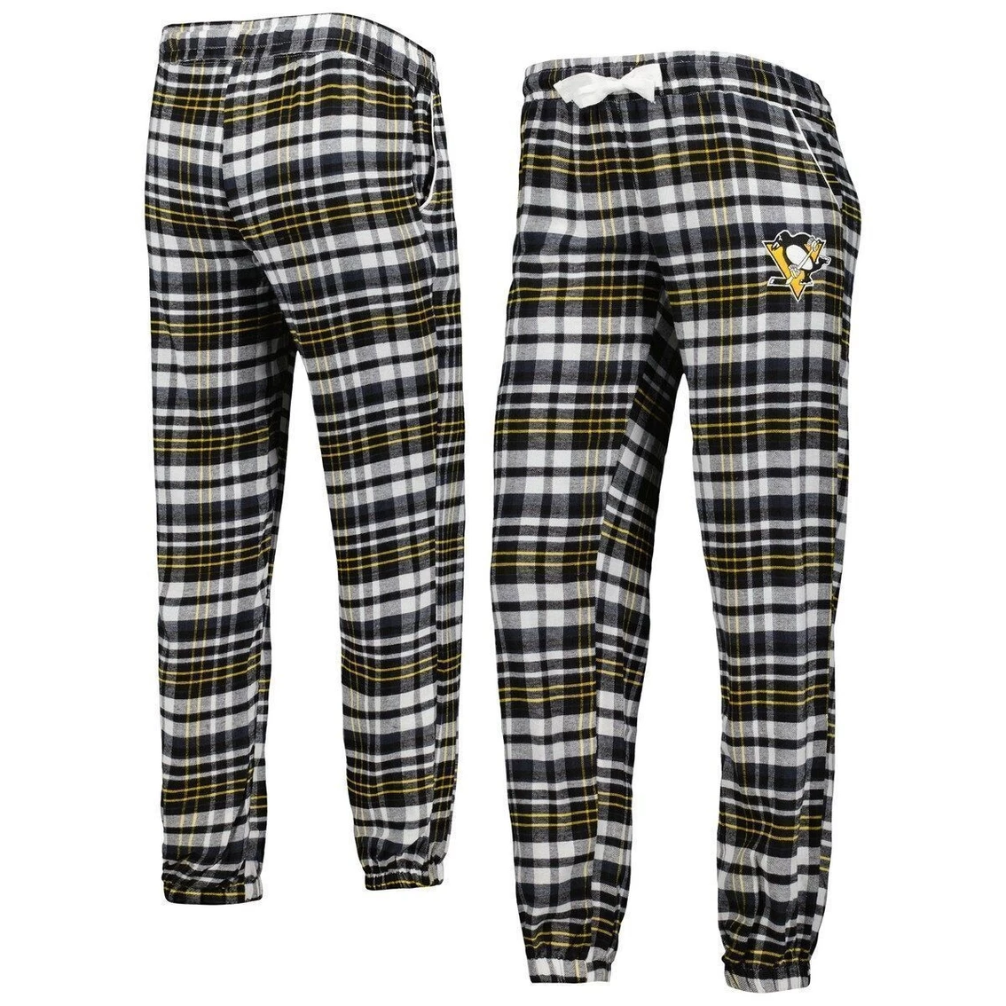 Flash Sale π Women's Concepts Sport Black Pittsburgh Penguins Mainstay Flannel Pants π