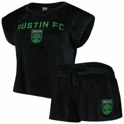 Top 10 ⭐ Women's Concepts Sport Black Austin FC Intermission T-Shirt And Shorts Sleep Set ⭐