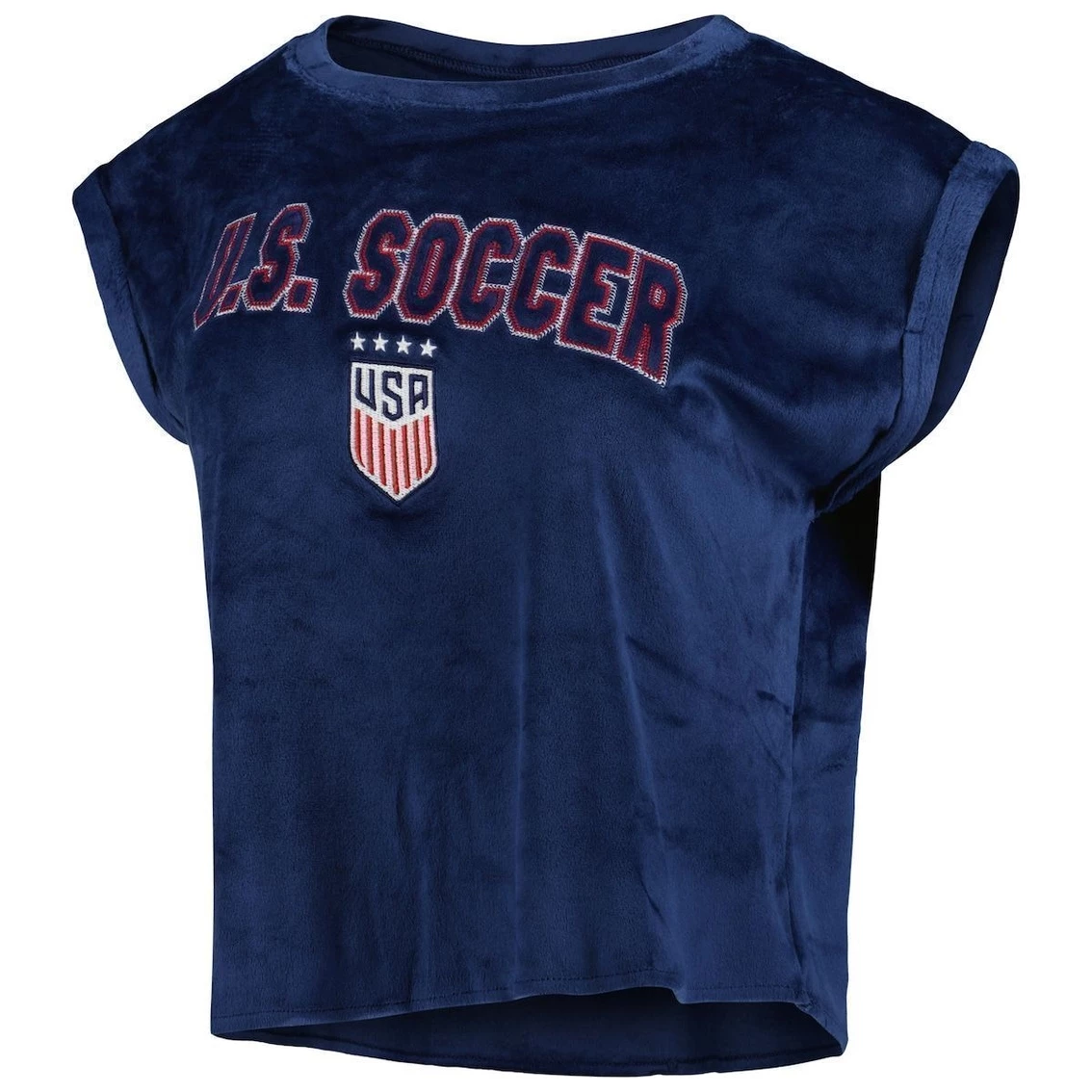 Brand new π Women's Concepts Sport Navy USWNT Intermission T-Shirt And Shorts Sleep Set 𧨠- Image 3