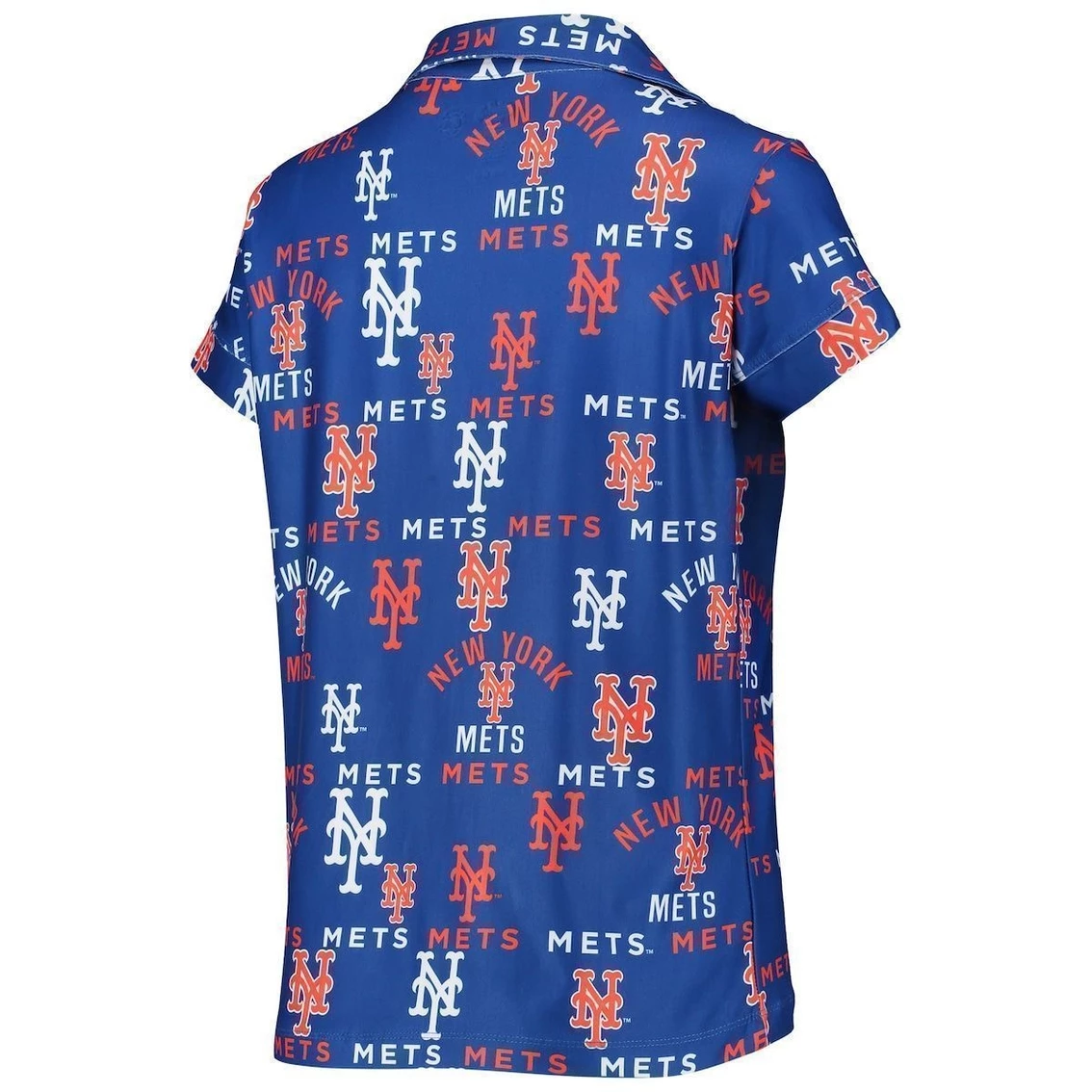 New π Women's Concepts Sport Royal New York Mets Flagship Allover Print Top & Shorts Sleep Set π₯° - Image 4
