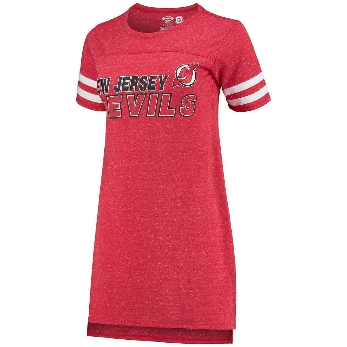 Wholesale π Women's Concepts Sport Red New Jersey Devils Satellite Nightshirt π - Image 3