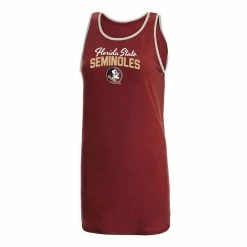 Flash Sale ⌛ Women's Concepts Sport Garnet Florida State Seminoles Tank Nightshirt ✔️