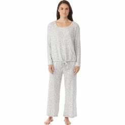 Outlet 🎉 Rene Rofe Soft And Mellow Hacci Waffle Pajama 2 Pc. Set ❤️