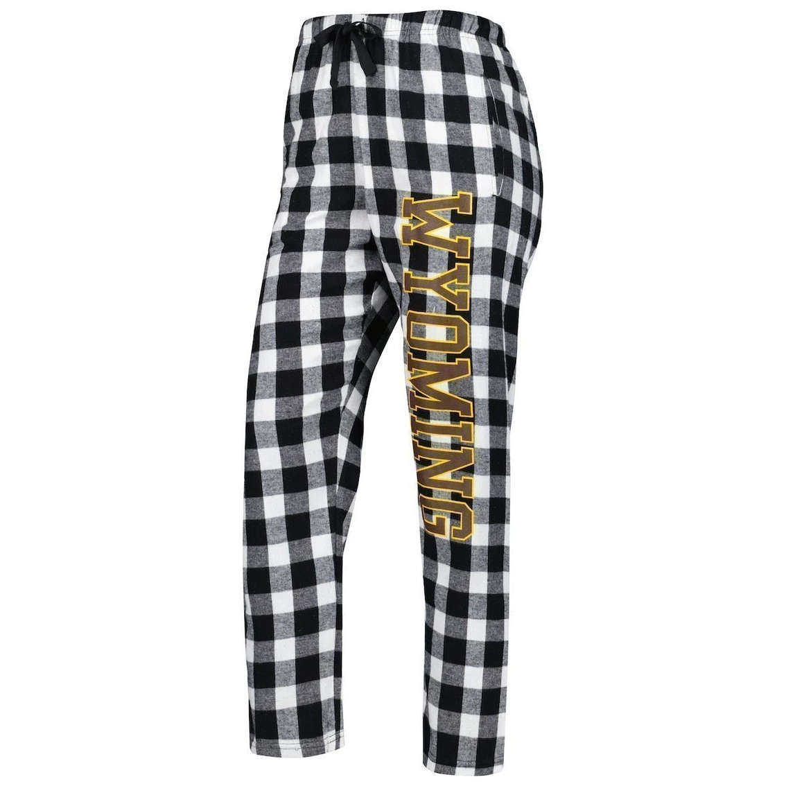 New π₯ Boxercraft π© Women's Black/White Wyoming Cowboys Haley Flannel Sleep Pants π - Image 3