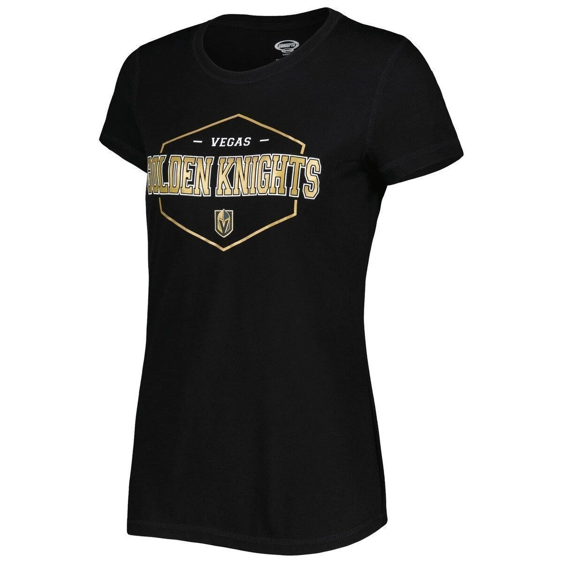 Flash Sale π Women's Concepts Sport Black/Gold Vegas Golden Knights Badge T-Shirt & Pants Sleep Set π - Image 3