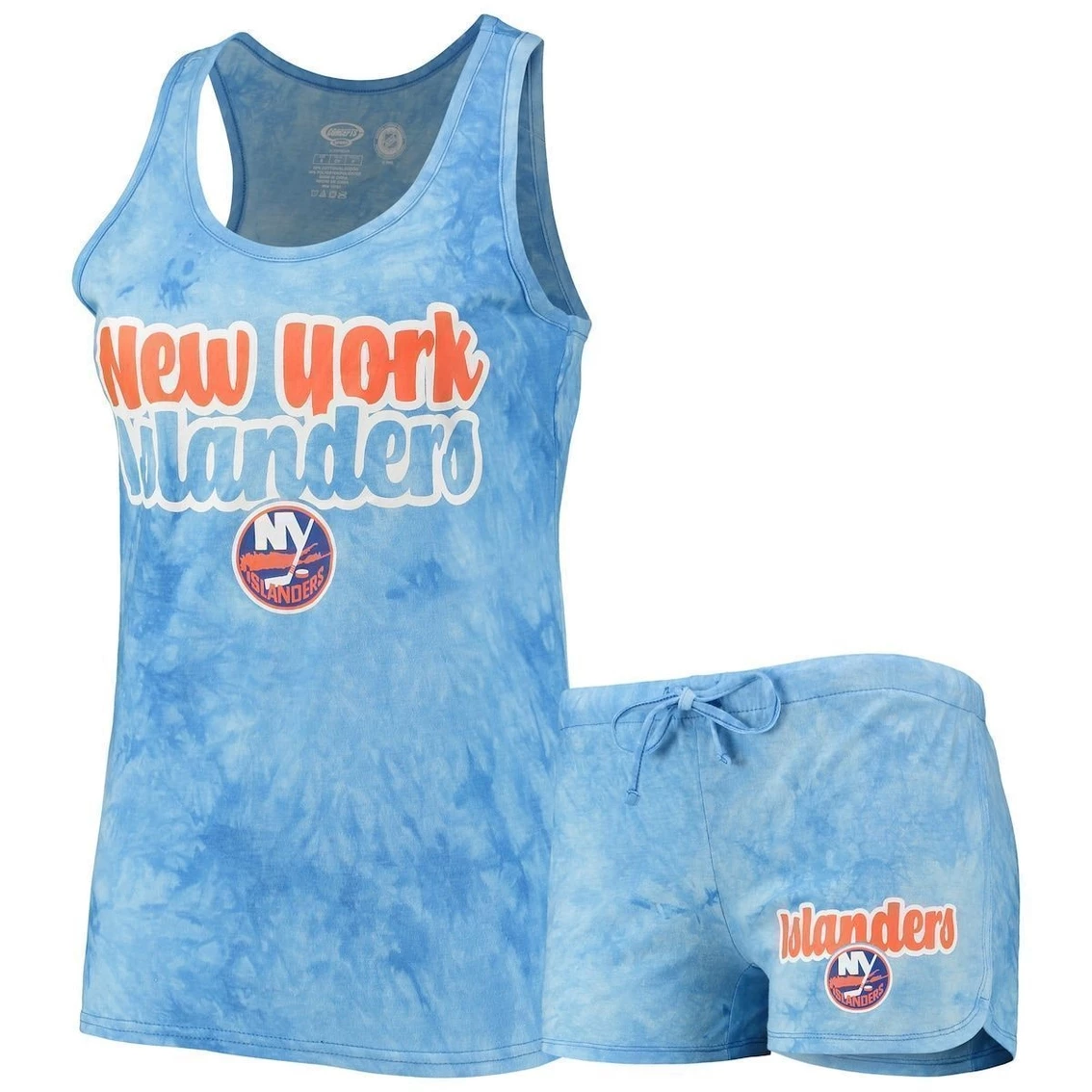 Best Sale π Women's Concepts Sport Royal New York Islanders Billboard Racerback Tank Top & Shorts Set π