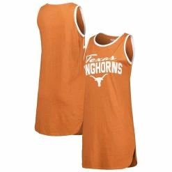 Cheap ⌛ Women's Concepts Sport Texas Orange Texas Longhorns Tank Nightshirt 😉