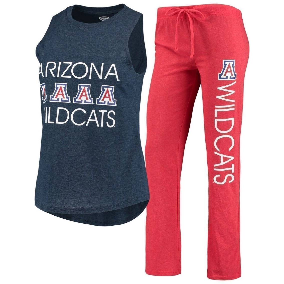 Budget β Women's Concepts Sport Navy/Red Arizona Wildcats Team Tank Top & Pants Sleep Set π